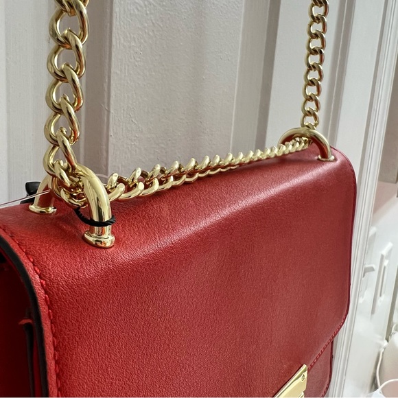 BCBGeneration Fiery red orange crossbody bag - Picture 3 of 16